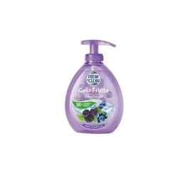 Fresh & Clean Gel Di Frutta Sapone Liquido Mora E Mirtillo 300 Ml