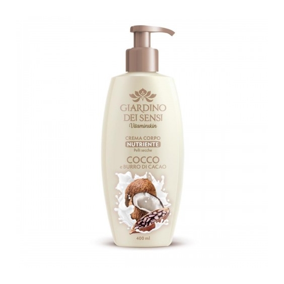 Giardino Dei Sensi Cocco E Burro Di Cacao Crema Corpo Nutriente 400 Ml