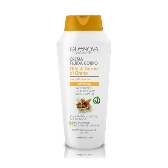 Glenova Crema Fluida Con Olio Di Germe Di Grano 300 Ml