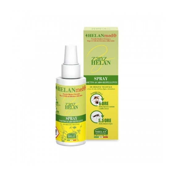 Helan Zanzhelan Spray Insetto Acaro Repellente 100 Ml