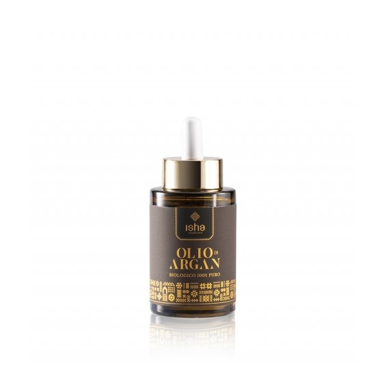 Isha Olio Di Argan Puro 100% Olio Corpo 50 Ml
