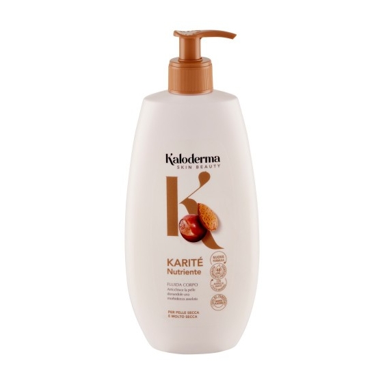 Kaloderma Nutriente Karité Fluida Corpo Per Pelle Secca E Molto Secca 400 Ml