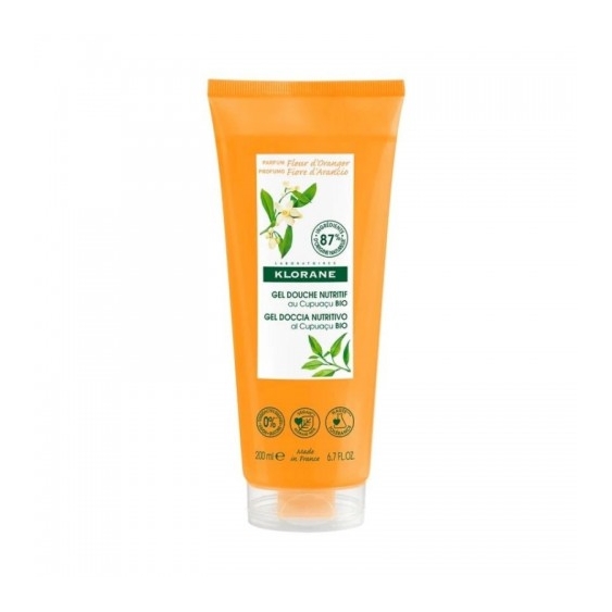 Klorane Fiori D'Arancio Gel Doccia Nutritivo Con Burro Di Capuacu 200 Ml