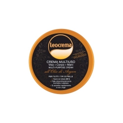 Leocrema Crema Multiuso All'Olio Di Argan Viso Mani E Corpo 150 Ml