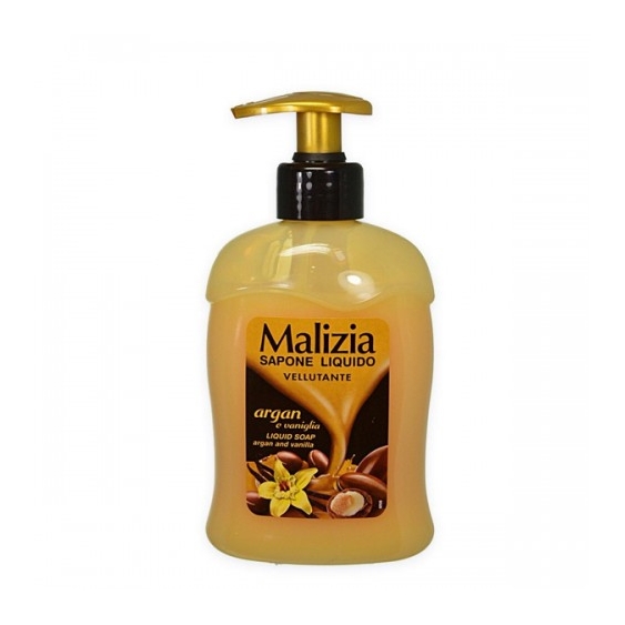 Malizia Sapone Liquido Argan E Vaniglia 300 Ml