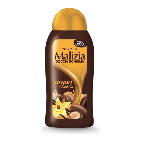 Malizia Doccia Schiuma Vellutante Argan E Vaniglia 300 Ml