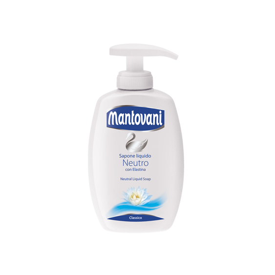 Mantovani Sapone Liquido Neutro Con Dispenser 300 Ml