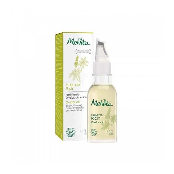 Melvita Hulie De Ricin Olio Di Ricino Bio Per Unghie E Ciglia 50 Ml