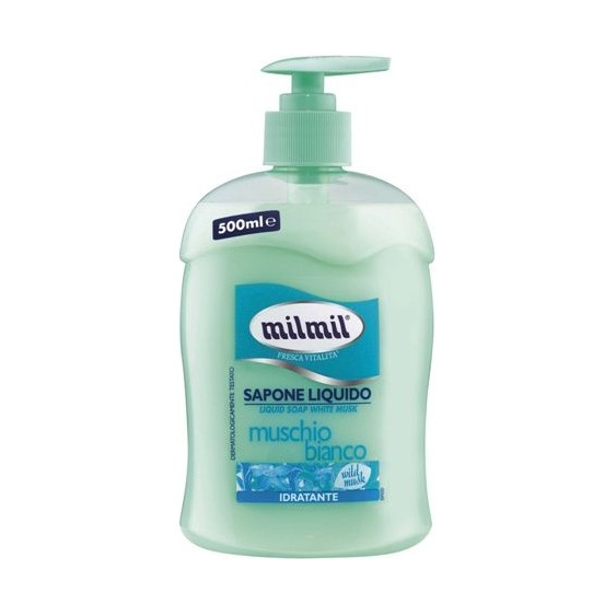 Mil Mil Sapone Liquido Idratante Al Muschio Bianco 500 Ml