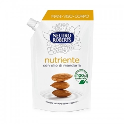 Neutro Roberts Nutriente Con Olio Di Mandorle Ricarica Per Sapone Liquido 400 Ml