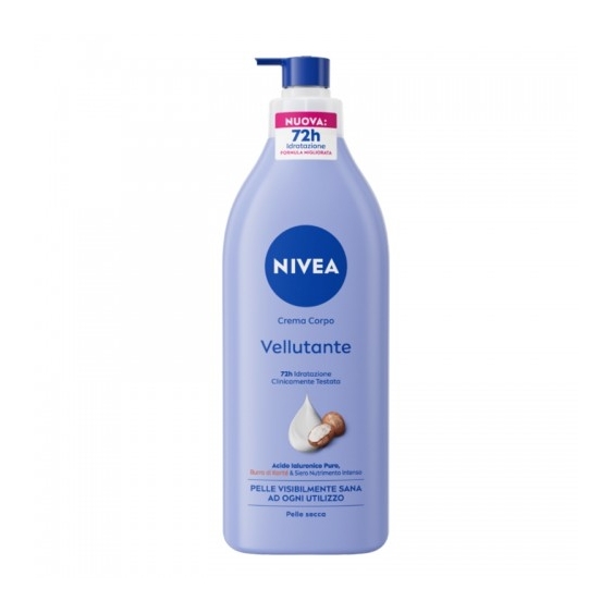 Nivea Vellutante Crema Corpo Per Pelle Secca 500 Ml