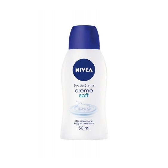 Nivea Creme Soft Doccia Schiuma Con Olio Di Mandorle 50 Ml