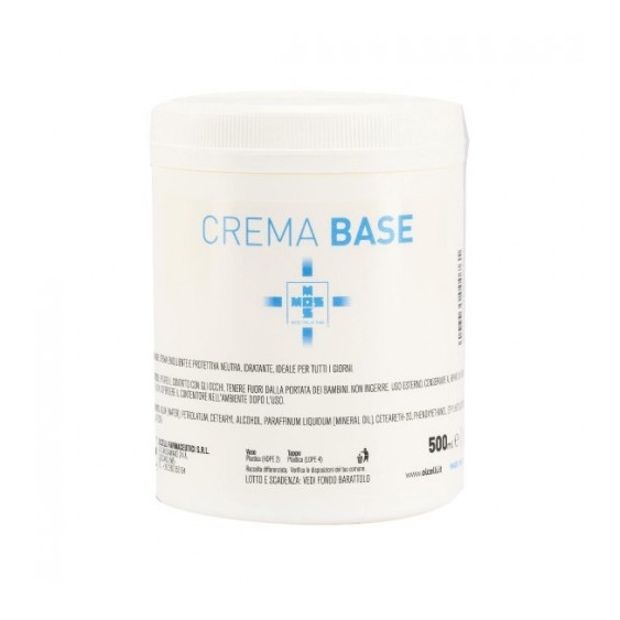 Olcelli Farmaceutici Crema Base Emolliente E Protettiva 500 Ml