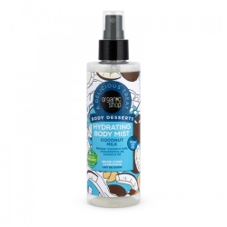 Organic Shop Latte Di Cocco Body Mist Idratante 200 Ml