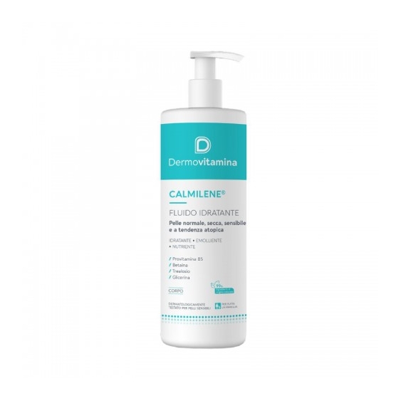 Pasquali Dermovitamina Calmilene Fluido Idratante Pelle Secca E Sensibile 500Ml