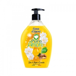 Puro Amore Olio D'Argan E Camelia Crema Di Sapone 750 Ml
