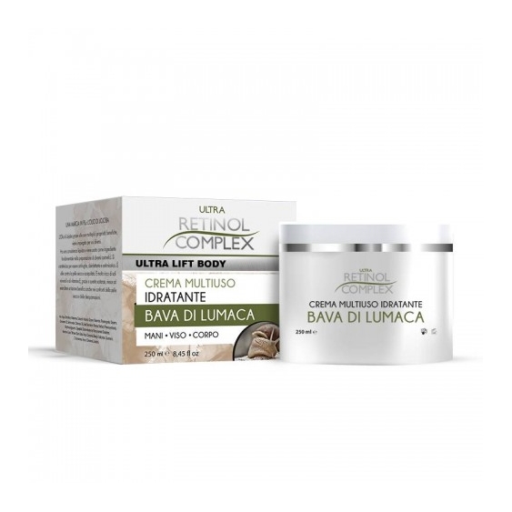 Retinol Complex Ultra Lift Body Crema Multiuso Alla Bava Di Lumaca 250 Ml