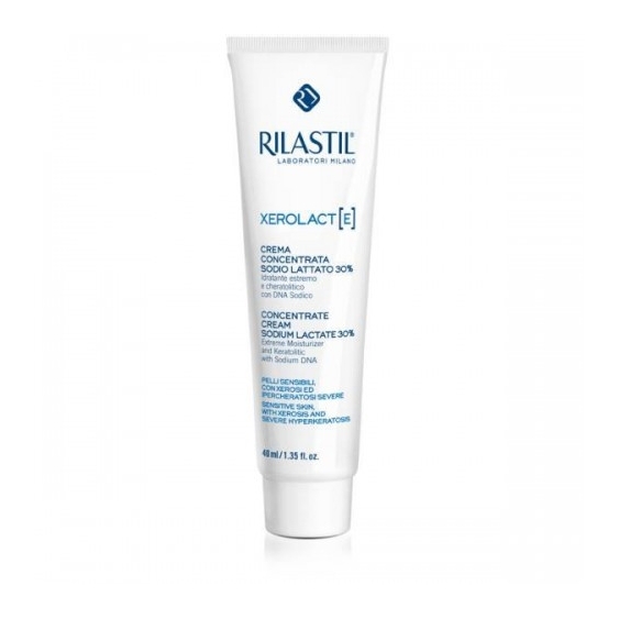 Rilastil Xerolact Crema Concentrata Sodio Lattato 30% Idratante Lenitivo Corpo 40 Ml