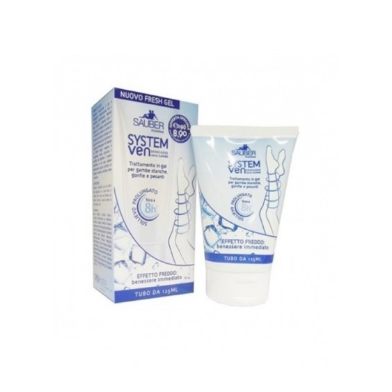 Sauber System Ven Trattamento In Gel Per Gambe Stanche E Pesanti 125 Ml