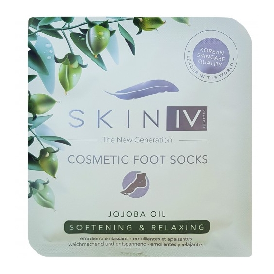 Skin Iv Calzini Idratanti All'Olio Di Jojoba