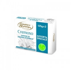 Spuma Di Sciampagna Cremoso 2 Saponette Da 125 G