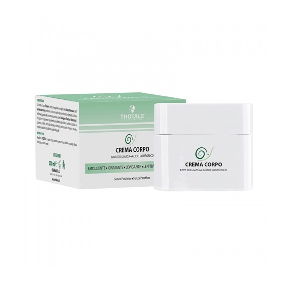 Thotale Crema Corpo Alla Bava Di Lumaca Emolliente Idratante E Levigante 200 Ml