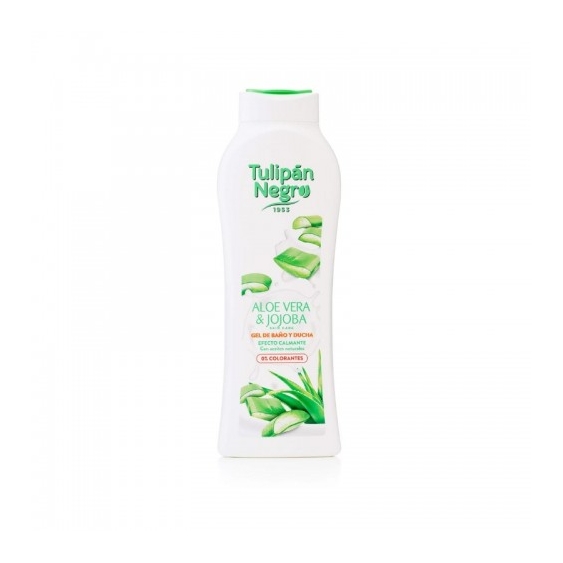 Tulipan Negro Skin Care Aloe Vera & Jojoba Gel Da Bagno Idratante 650 Ml