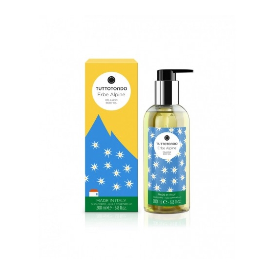 Tuttotondo Erbe Alpine Olio Corpo Rilassante 200 Ml