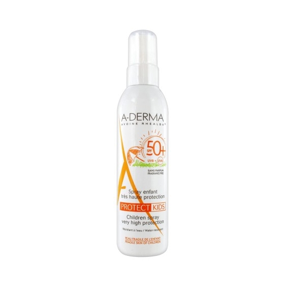 Aderma Protect Kids Spray Solare Protezione Molto Alta Spf50+ 200 Ml