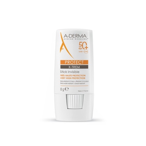 Aderma Protect X-Trem Spf50+ Invisible Stick 8 G
