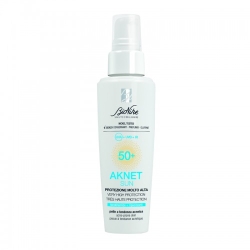 Bionike Aknet Sun Spf50+ Protezione Solare Per Pelli Seborroiche 50 Ml