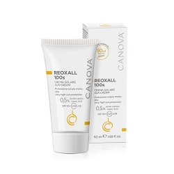Canova Reoxall 100S Crema Solare Protezione Molto Alta Per Pelli Delicate 50 Ml