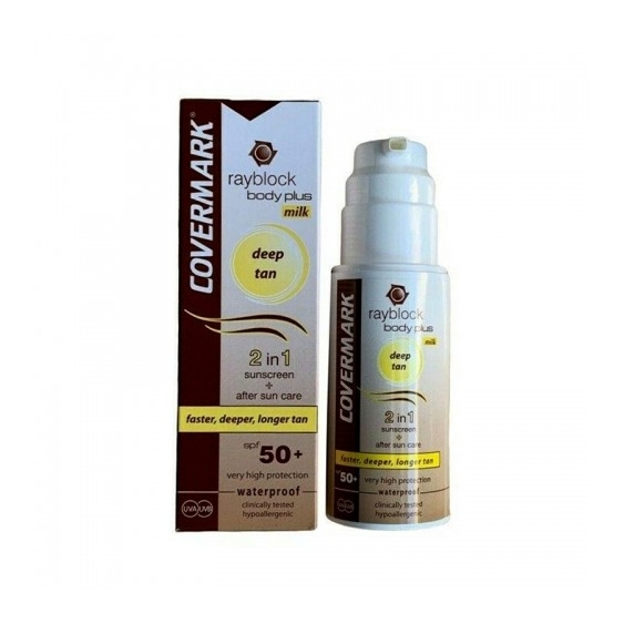 Covermark Rayblock Body Plus Milk Spf50 Protezione Solare 100 Ml