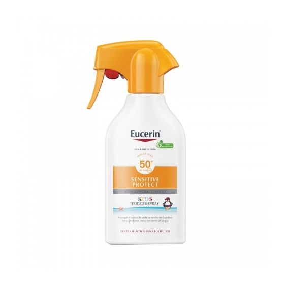 Eucerin Sensitive Protect Spf50+ Kids Sun Spray Trigger 250 Ml