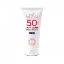 Euphidra Crema Solare Anti-Età Invisibile Spf50+ Protezione Solare 50 Ml