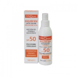 Halo Pharma Haloderm Spf50 Latte Solare Corpo Protezione Alta 150 Ml
