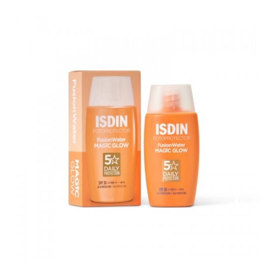 Isdin Fotoprotector Fusionwater Magic Glow Spf30 Protezione Solare Viso 50 Ml