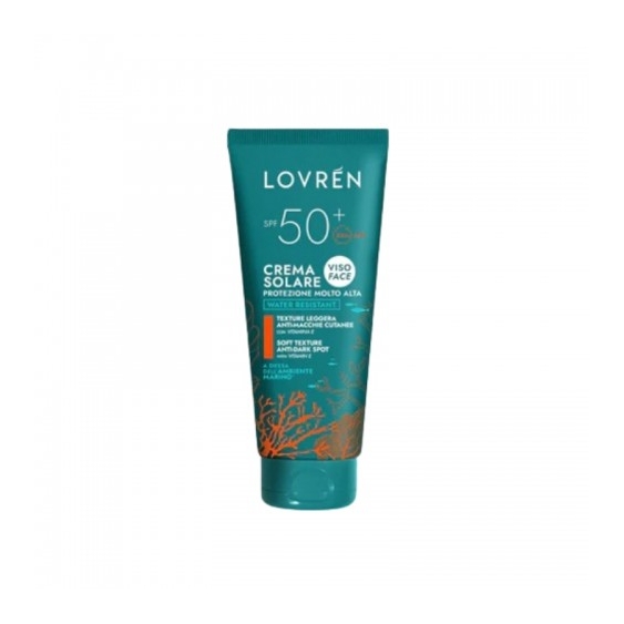 Lovren Crema Solare Viso Spf50+ Protezione Molto Alta 50 Ml