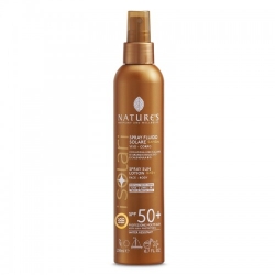 Nature's Isolari Spray Fluido Spf50+ Viso E Corpo Per Bambini 200 Ml