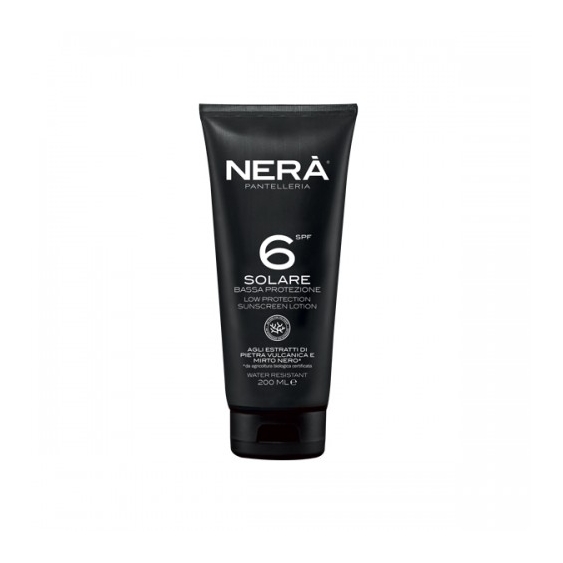 Nera Crema Solare Spf6 Protezione Bassa 200 Ml