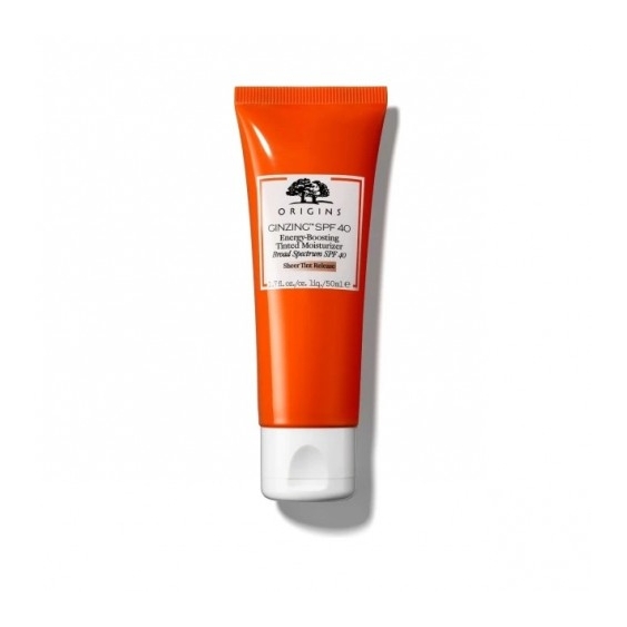 Origins Ginzing Spf 40 Energy-Boosting Tinter Moisturizer Crema Energizzante Colorata 50 Ml