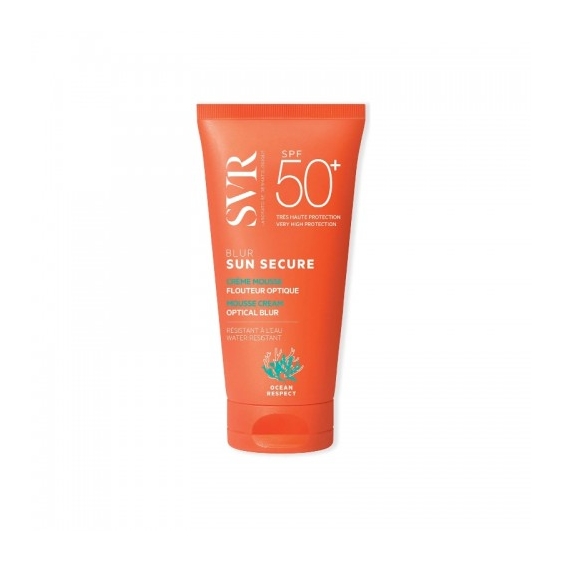 Svr Sun Secure Blur Spf50+ Crema Mousse Viso Senza Profumo 50 Ml