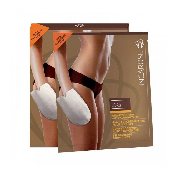 Incarose Guanto Di Crine Autoabbronzante Maxi Bronze 3 Pezzi