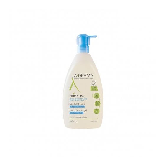 Aderma Primalba Gel Lavante Corpo E Capelli 500 Ml