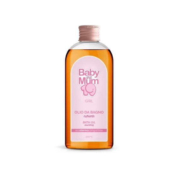 Baby And Mum Girl Olio Da Bagno Nutriente 200 Ml