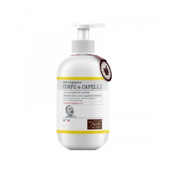 Fiocchi Di Riso Detergente Corpo E Capelli No Lacrime 400 Ml
