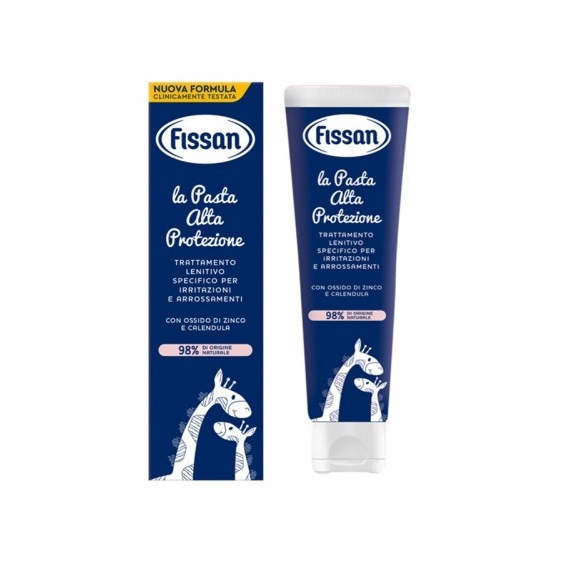 Fissan Pasta Alta Protezione All' Ossido Di Zinco E Vitamine Per Bambini 100 Ml