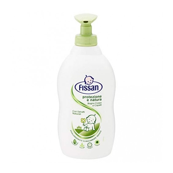 Fissan Bagnoschiuma Per Bambino Corpo E Capelli Con Estratti Naturali Baby Protezione E Natura 400 Ml