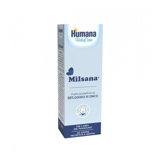 Humana Milsana Pasta Protettiva All'Ossido Di Zinco Per Bambini 50 Ml