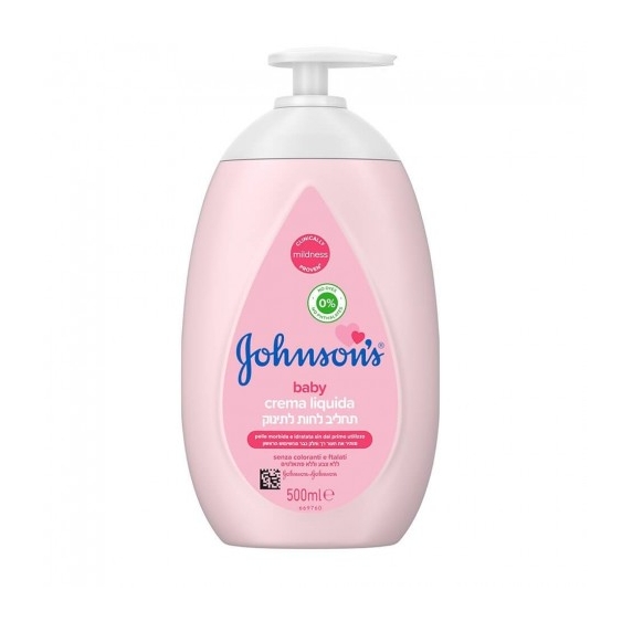 Johnson & Johnson Crema Liquida Viso E Corpo 500 Ml